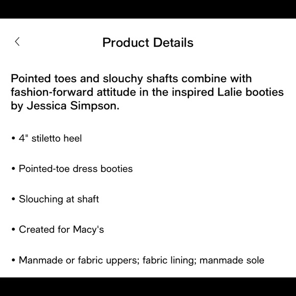 Jessica Simpson booties - Picture 5 of 6